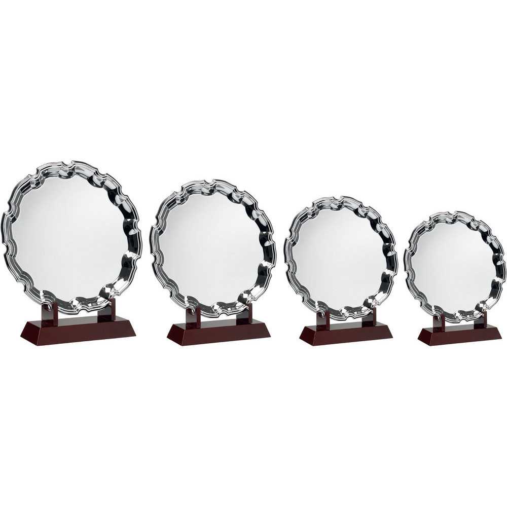 Silver hot sale trophy plate