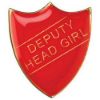 Picture of School Shield Badge (Deputy Head Girl) Red -  1.25in