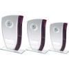 Picture of Jade Glass Claret|silver Marble Detail With Angling Insert And Plate - 7.25in