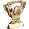 Picture of Brz|gold Ten Pin Mini Cup With Plate (1in Centre) - 4.25in