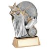 Picture of Pew|gold Basketball With Shoe|shirt On Brz Base With Plate (1in Cen) - 7.25"