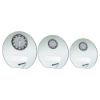 Picture of Jade Glass Round Plaque With Silv|blk Trim Trophy - (1in Centre) 5in