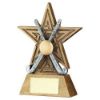 Picture of Brz|pew|gold Hockey Star Line Series With Plate - 5in