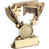 Picture of Brz|gold Hockey Mini Cup With Plate (1in Centre) - 4.25in