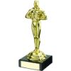 Picture of Xxx Gold Plastic And Marble Achievement Assembled Trophy - 6.5in