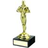 Picture of Xxx Gold Plastic And Marble Achievement Assembled Trophy - 6.5in