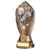 Picture of Brz|silv Diamond Column + Football Disc & Plate (1in Cen) - 9.5in