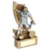 Picture of Brz|pew|gold Female Football Figure On Swoosh Back With Plate (1in Cen) - 6"