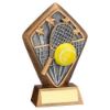 Picture of Brz|gold Diamond Holder With Tennis Disc With Plate - 5.25in
