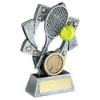 Picture of Pew|gold|yellow Tennis Star Spiral With Plate (1in Centre) - 5.75in