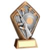 Picture of Brz|gold Diamond Holder With Shooting Disc With Plate - 5.25in
