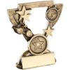 Picture of Brz|gold Swimming Mini Cup With Plate (1in Centre) - 4.25in