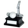 Picture of Pew|white|black Golf Club And Ball With Plate Putter - 6in