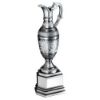 Picture of Painted Silver Golf Claret Jug With Plate - 8in