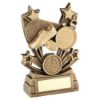 Picture of Brz|gold Shooting Star Series Athletics With Plate (1in Centre) - 4in