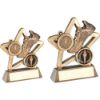 Picture of Brz|gold Athletics Mini Star With Plate (1in Centre) - 3.75in