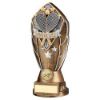 Picture of Brz|silv Diamond Column + Squash Disc & Plate (1in Cen) - 6.75in