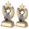 Picture of Brz|gold|pew|blk Squash Wreath Shield With Gold Star With Plate - 5.75in