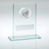 Picture of Jade|silver Glass With Squash Insert And Plate - 4.5in