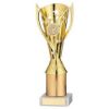 Picture of Gold With Tube Plastic Flash Cup Assembled On Marble (1in Cen) - 9in
