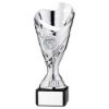 Picture of Silver Plastic Sabre Cup On Black Marble Assembled Trophy (1" Cen) - 7.25in