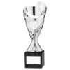 Picture of Silver Plastic Sabre Cup On Black Marble Assembled Trophy (1" Cen) - 8in