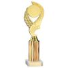 Picture of Gold Olympic Holder Assembled On Marble With Tube - (2" Cen|3" Tube) 10in