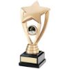 Picture of Gold|black Shooting Star With Female Gym Insert And Plate - 8.75in