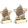Picture of Brz|gold Table Tennis Mini Star With Plate (1in Centre) - 3.75in
