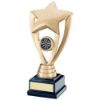 Picture of Gold|black Shooting Star With Darts Insert With Plate - 7.75in