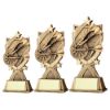 Picture of Brz|gold Darts 3 Star Wreath Series With Plate - 7.25in