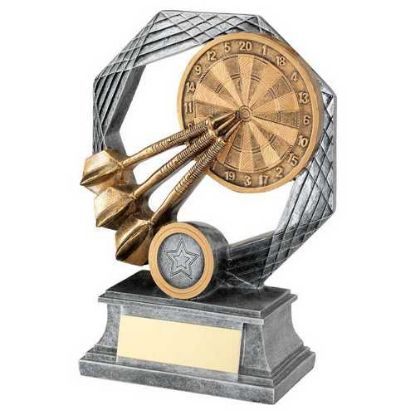 Picture of Brz~gold~pew Darts Octagon Series With Centre (1in Centre)