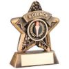 Picture of Brz|gold Mini Star Science With Plate (1in Centre) - 3.75in