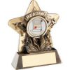 Picture of Brz|gold Mini Star Reading With Plate (1in Centre) - 3.75in