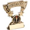 Picture of Brz|gold Well Done Mini Cup With Plate (1in Centre) - 3.75in