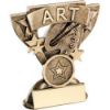 Picture of Brz|gold Art Mini Cup With Plate (1in Centre) -3.75in