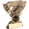 Picture of Brz|gold Art Mini Cup With Plate (1in Centre) -3.75in