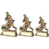 Picture of Brz|gold Male Rugby Mini Figure With Plate (1in Centre) - 4.75in