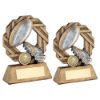Picture of Brz|pew|gold Rugby Octo Ribbon Series With Plate (1in Centre) - 6.5in