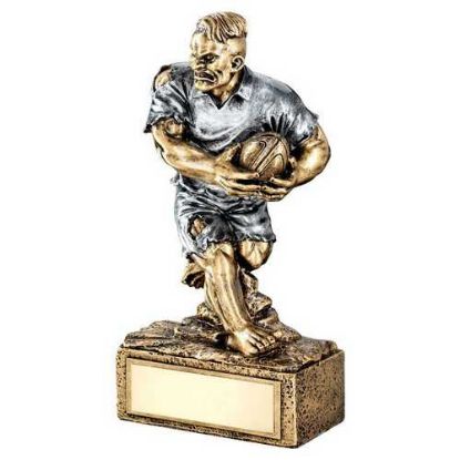 Picture of Brz~pew Rugby Beast Figure With Plate