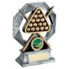 Picture of Brz|gold|pew Pool|snooker Octagon Series With Plate (1in Centre) - 5in