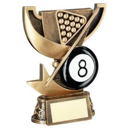 Picture of Brz~gold Cup Range For Pool With Engraving Plate