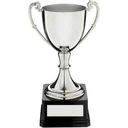 Picture of Nickel Plated Cup On Heavyweight Base With Plate