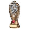 Picture of Brz|silv Diamond Column + Cricket Bowler Disc & Plate (1in Cen) - 6.75in