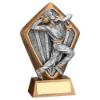 Picture of Brz|gold Diamond Holder With Cricket Bowler Disc With Plate - 5.25in