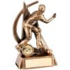 Picture of Brz|gold Male Lawn Bowls Geo Figure With Plate (1in Centre) - 5.75in