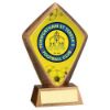 Picture of Brz|gold Special Diamond Holder And Plate (Sp-Diamond Centre) - 5.25in