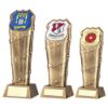Picture of Brz|gold Column Special Shield Holder With Plate (Sp Shield Centre) - 8.75in