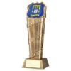 Picture of Brz|gold Column Special Shield Holder With Plate (Sp Shield Centre) - 8.75in