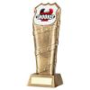 Picture of Brz|gold Column Special Shield Holder With Plate (Sp Shield Centre) - 8.75in
